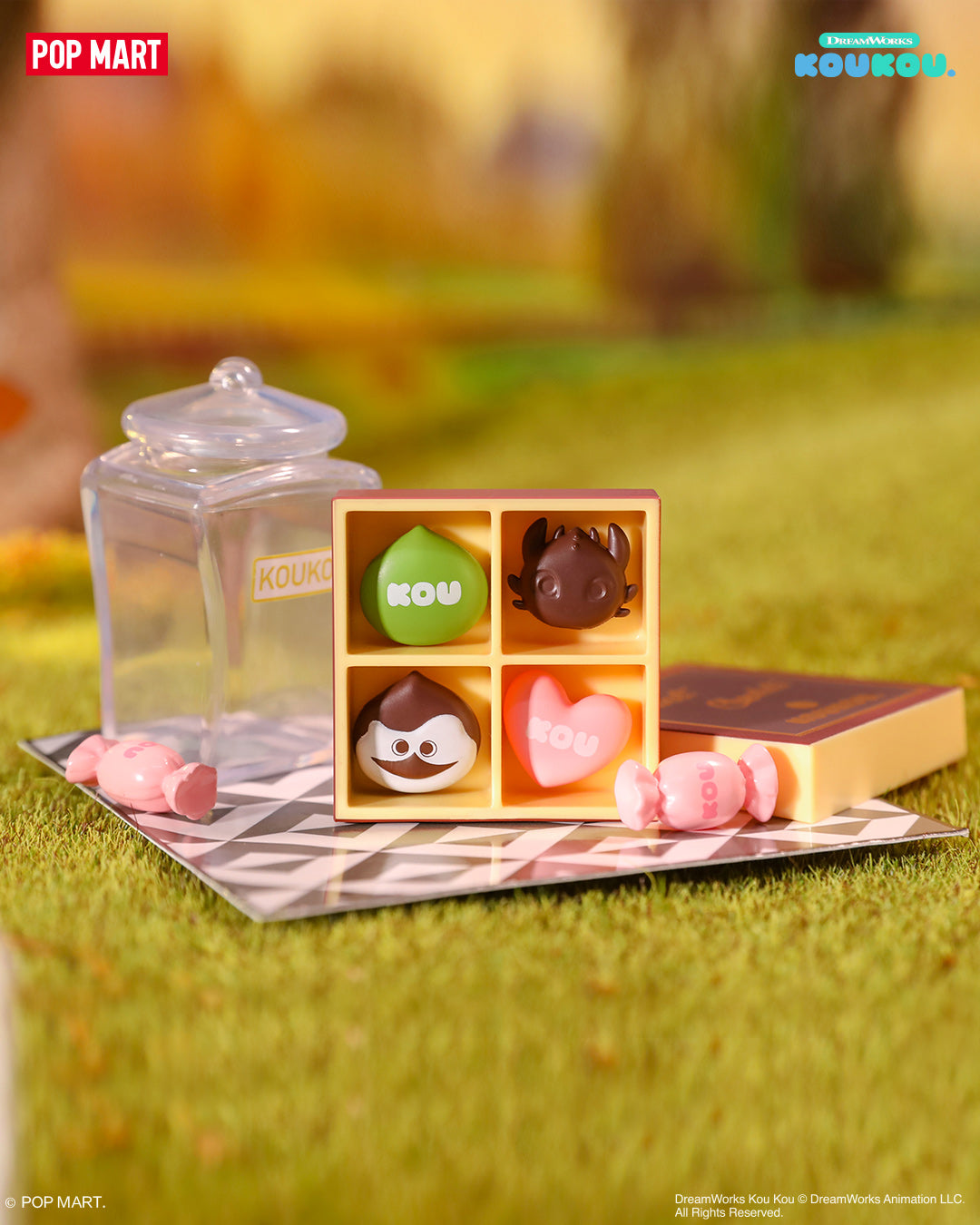 POP MART Koukou Leisurely Afternoon Tea Series Prop