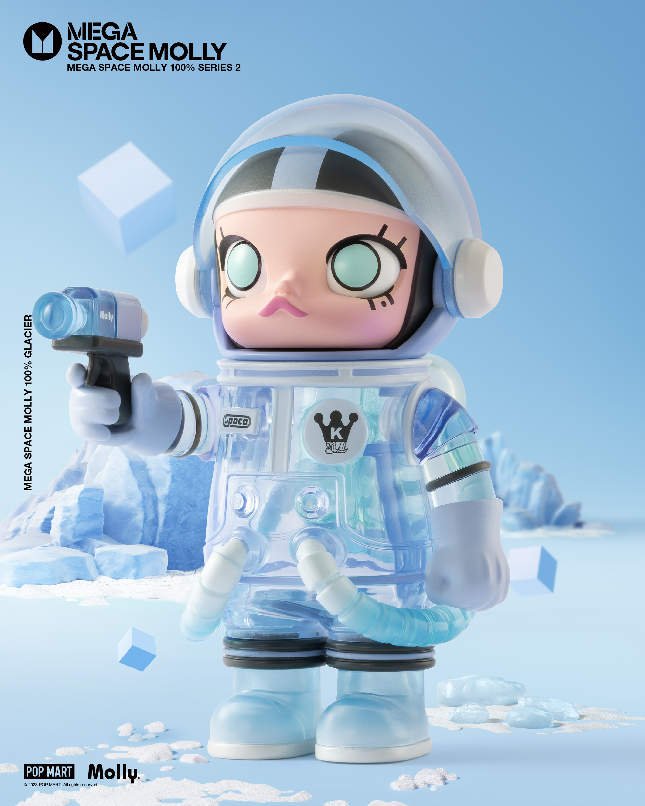 POP MART MEGA SPACE MOLLY 100% Series 2-B