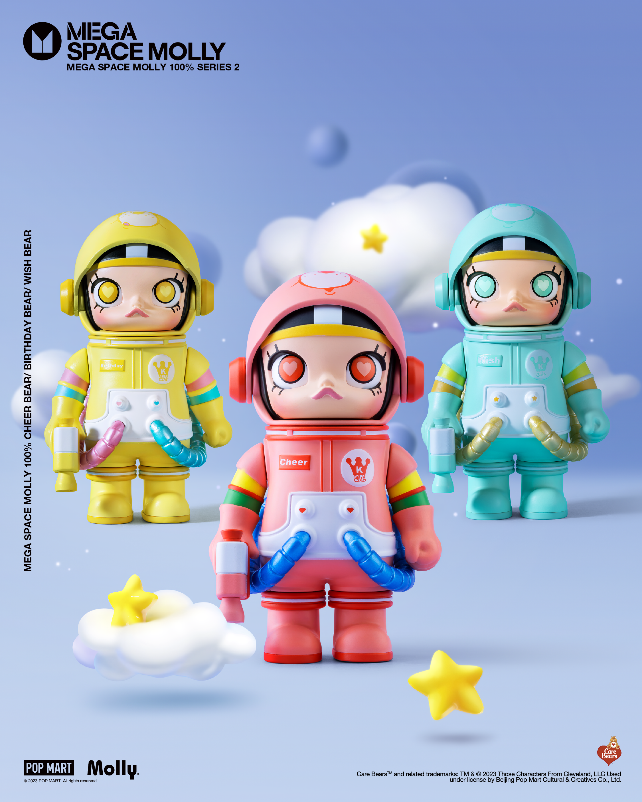 POP MART MEGA SPACE MOLLY 100% Series 2-B
