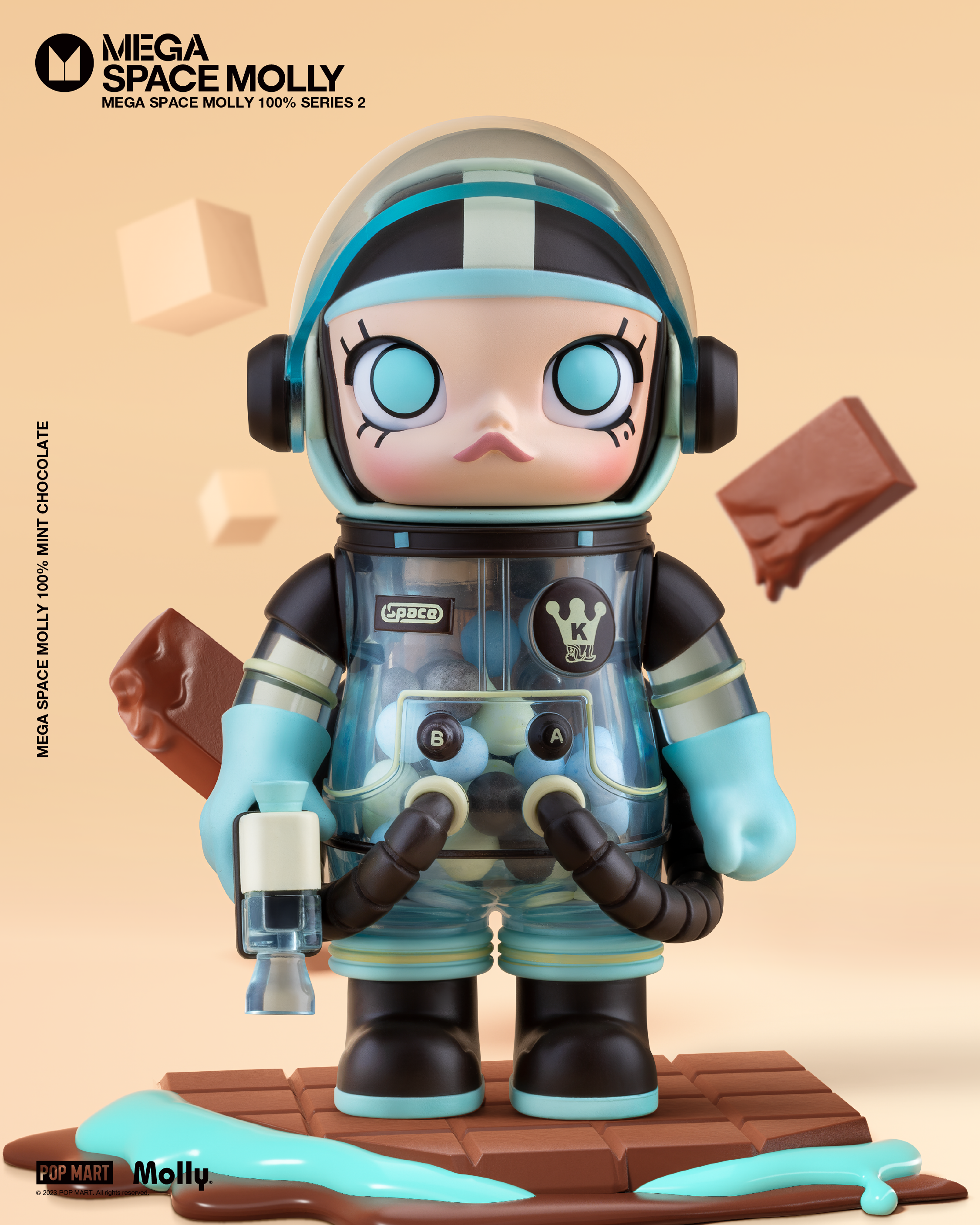 POP MART MEGA SPACE MOLLY 100% Series 2-B
