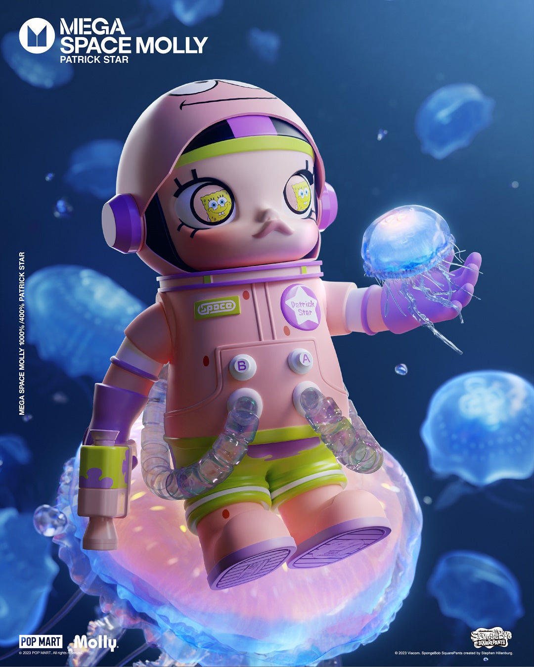 POP MART MEGA SPACE MOLLY 400% Patrick Star