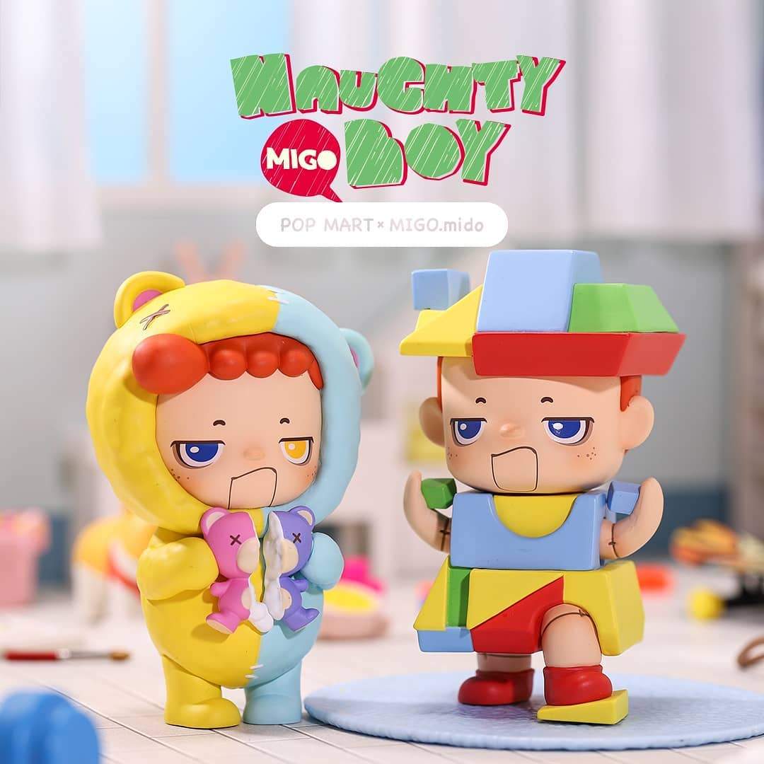 POP MART Migo Naughty Boy Series