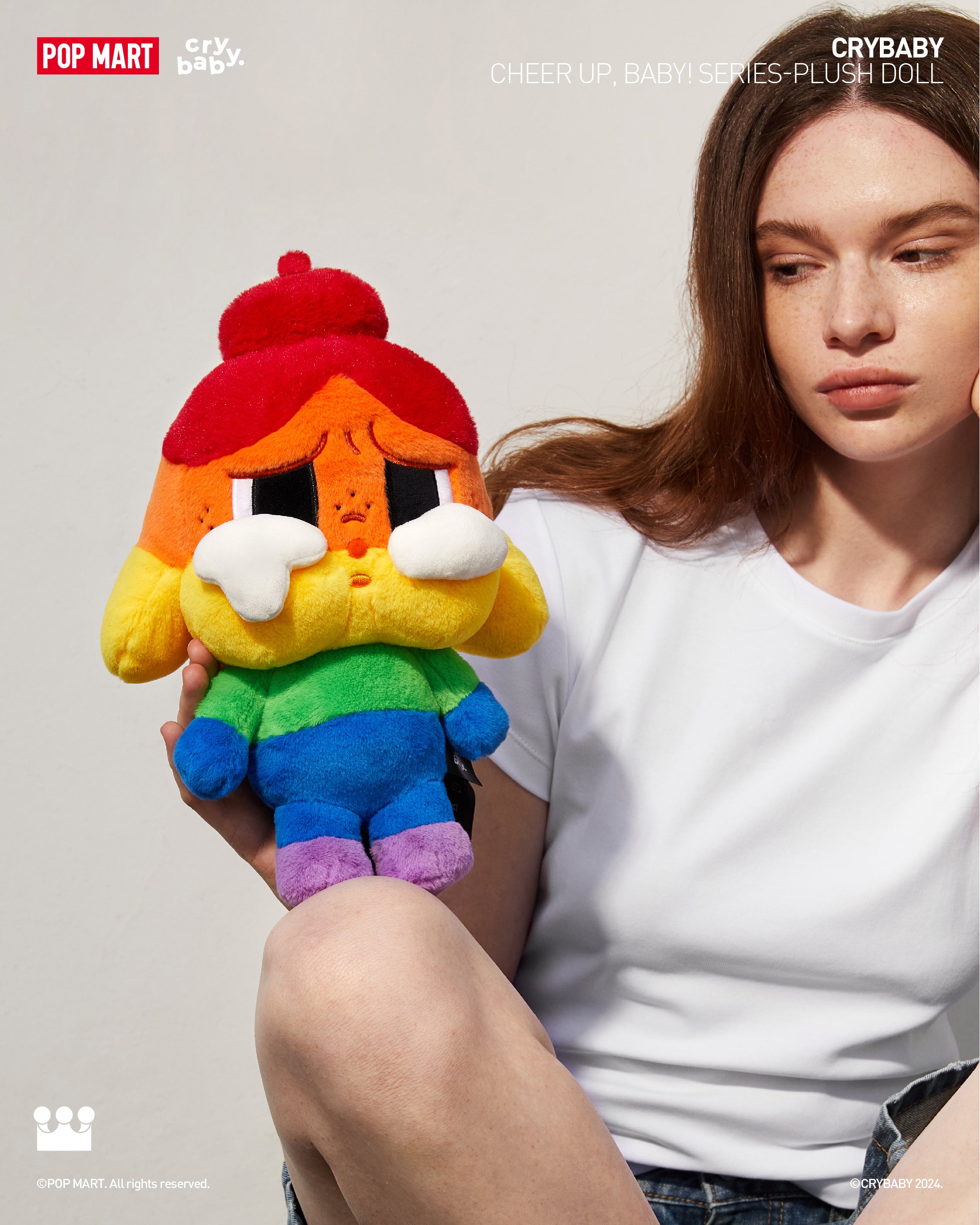 POP MART CRYBABY CHEER UP, BABY! SERIES-Plush Doll