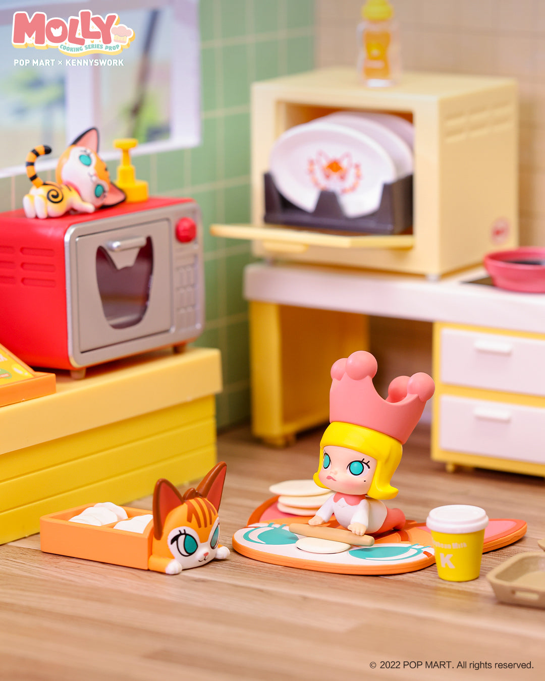 POP MART Molly Cooking Series Prop