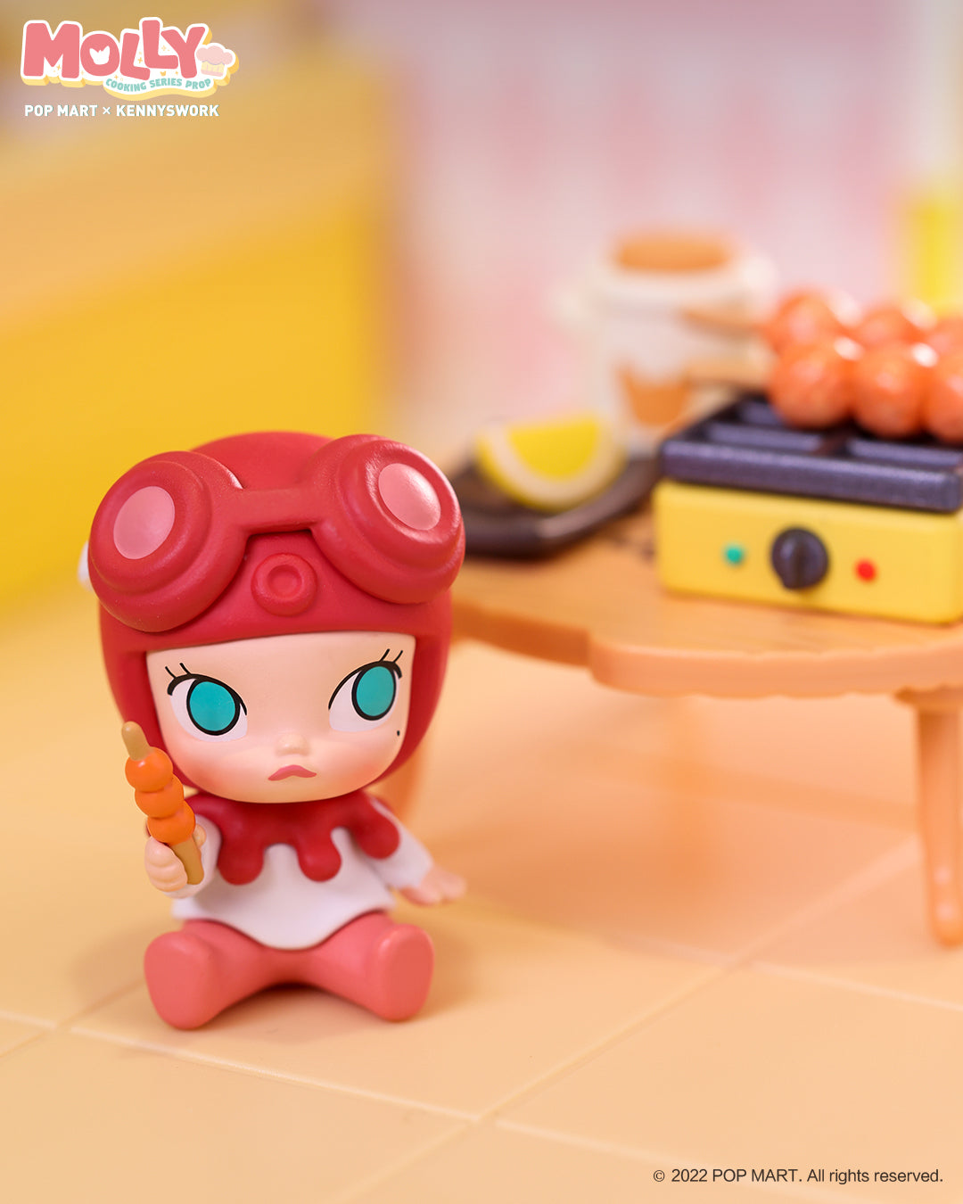 POP MART Molly Cooking Series Prop