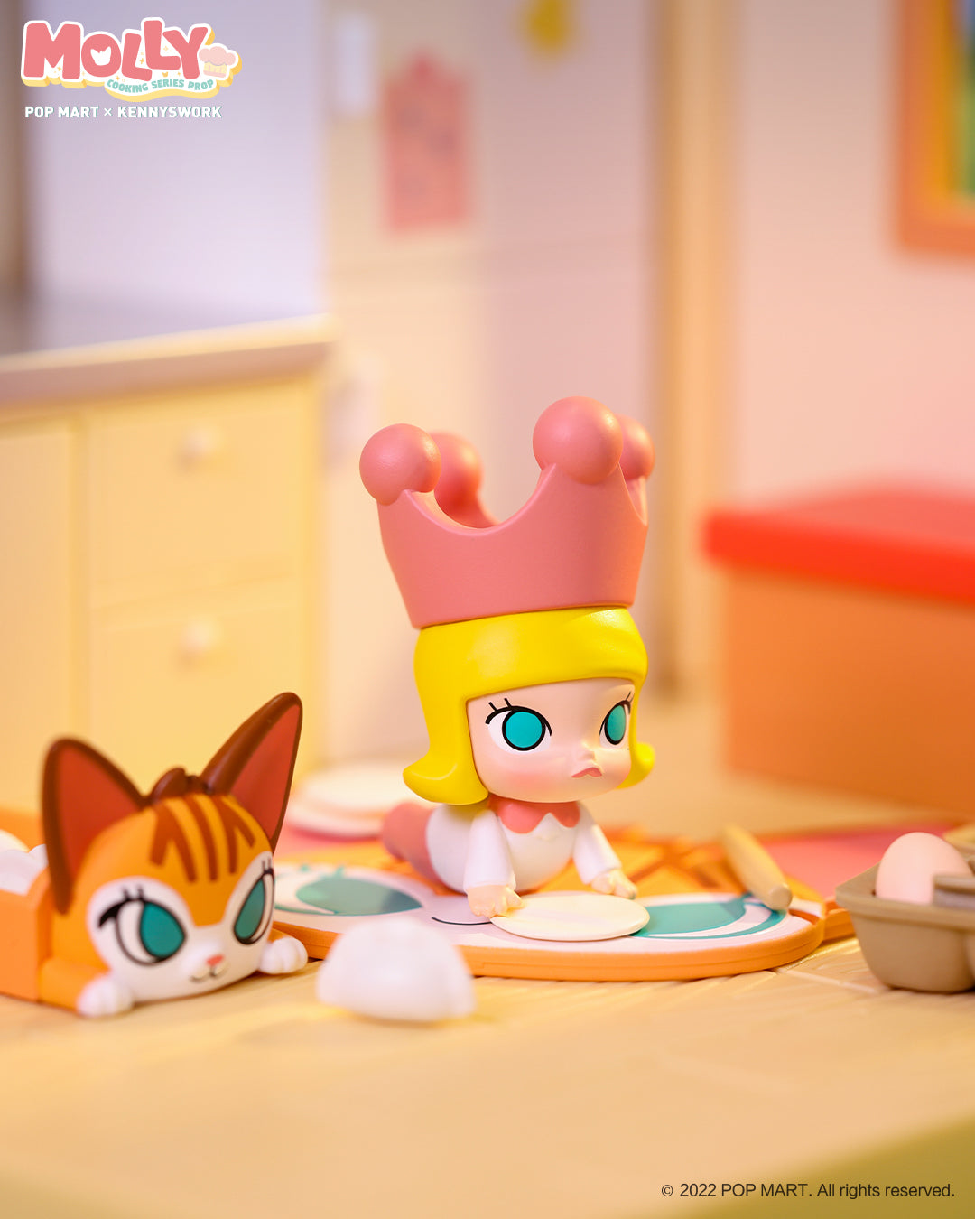 POP MART Molly Cooking Series Prop