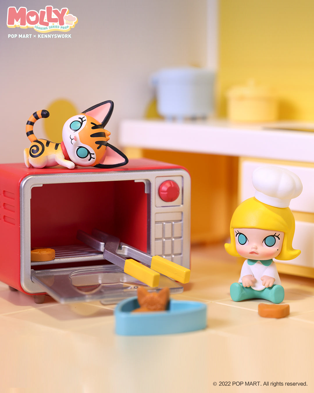 POP MART Molly Cooking Series Prop