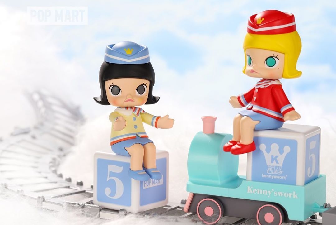 POP MART Molly Happy Train Series