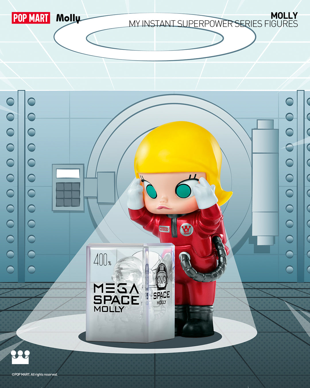POP MART MOLLY My Instant Superpower Series Figures