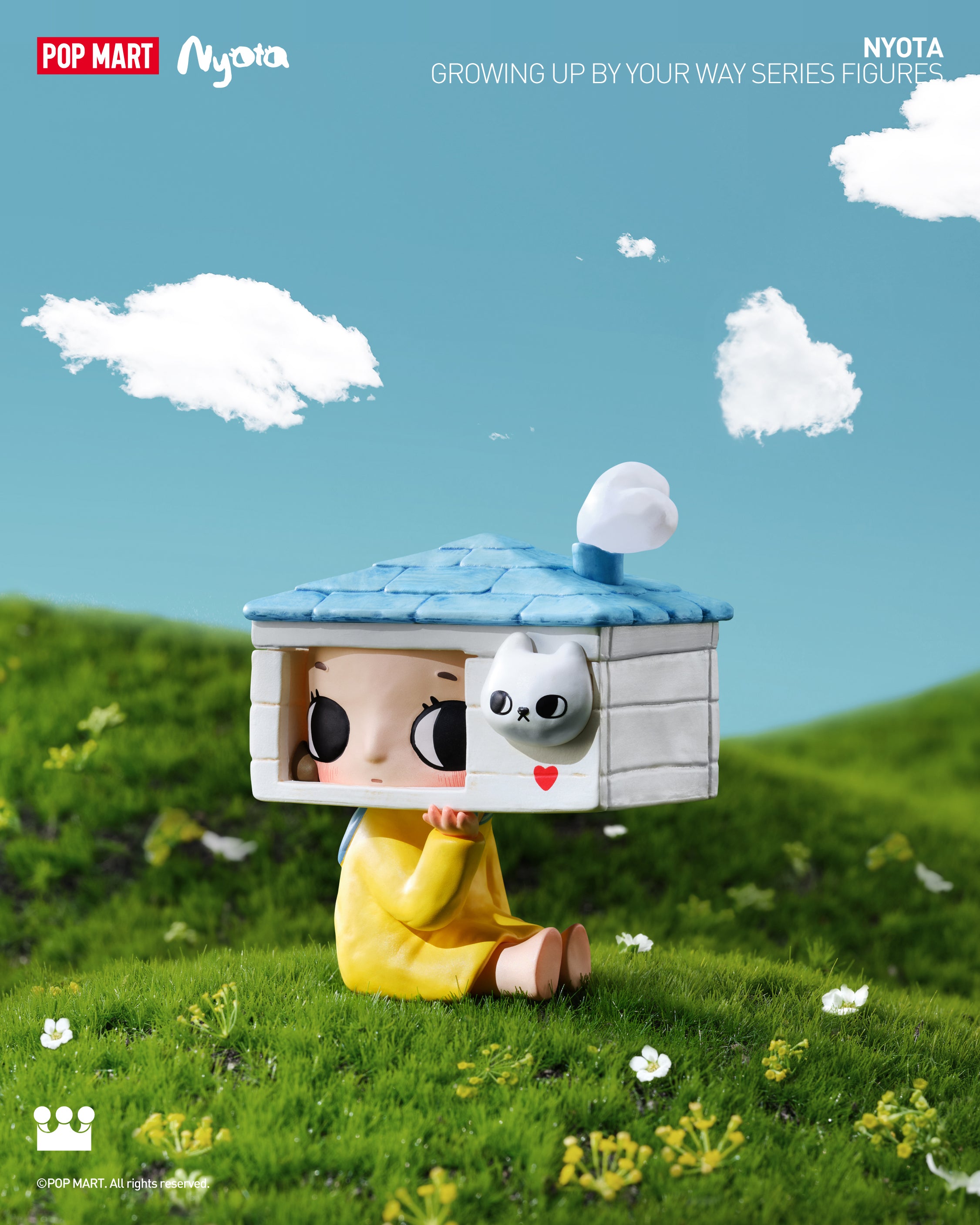 POP MART Nyota Growing up by Your Way Series Figures