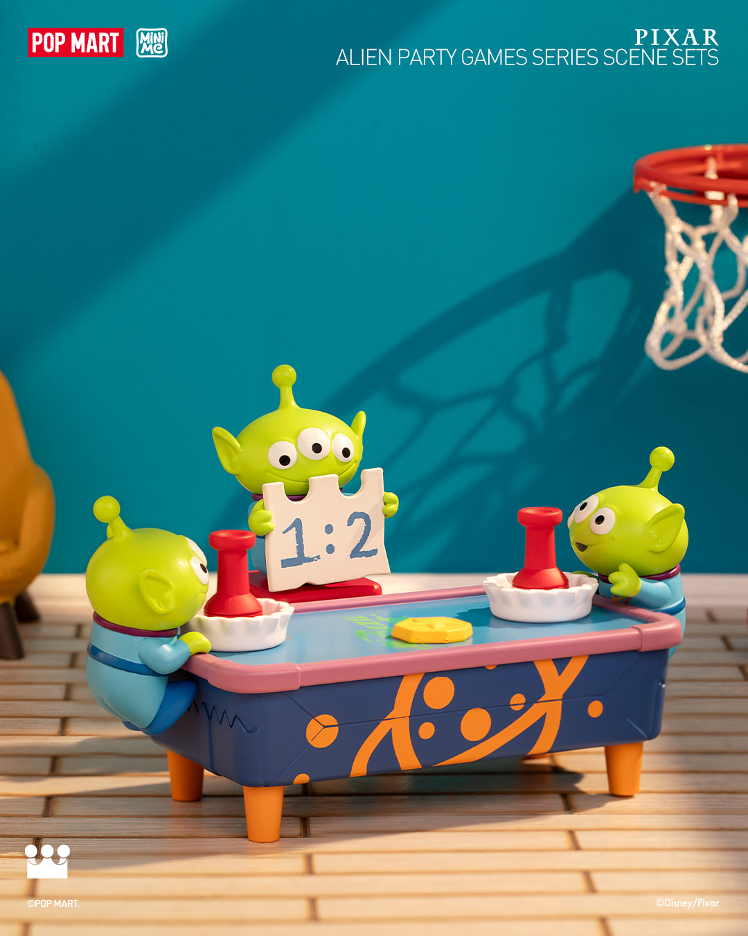 POP MART Pixar Alien Party Games Series Scene Sets