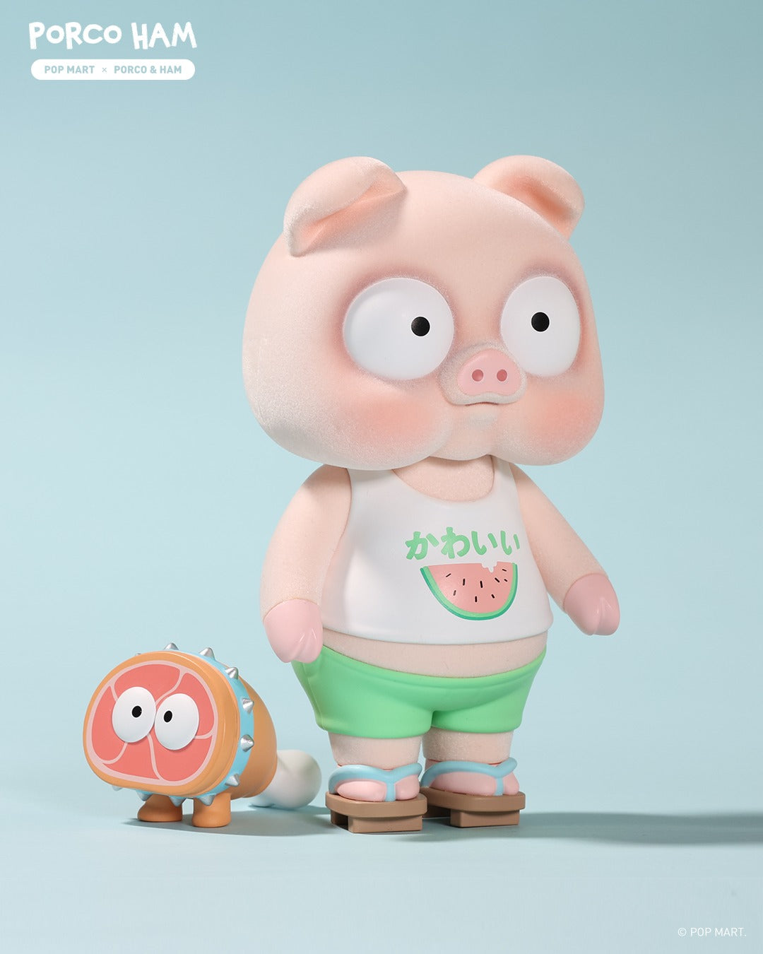 POP MART Porco Ham Watermelon