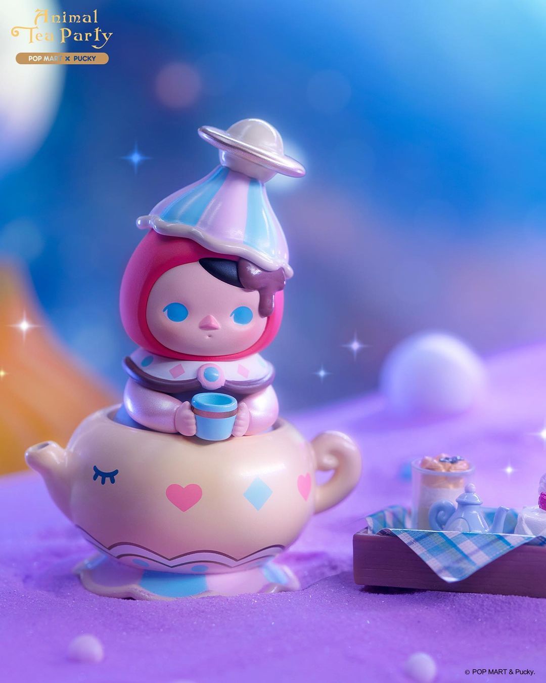 POP MART Pucky Baby Animal Tea Party Series