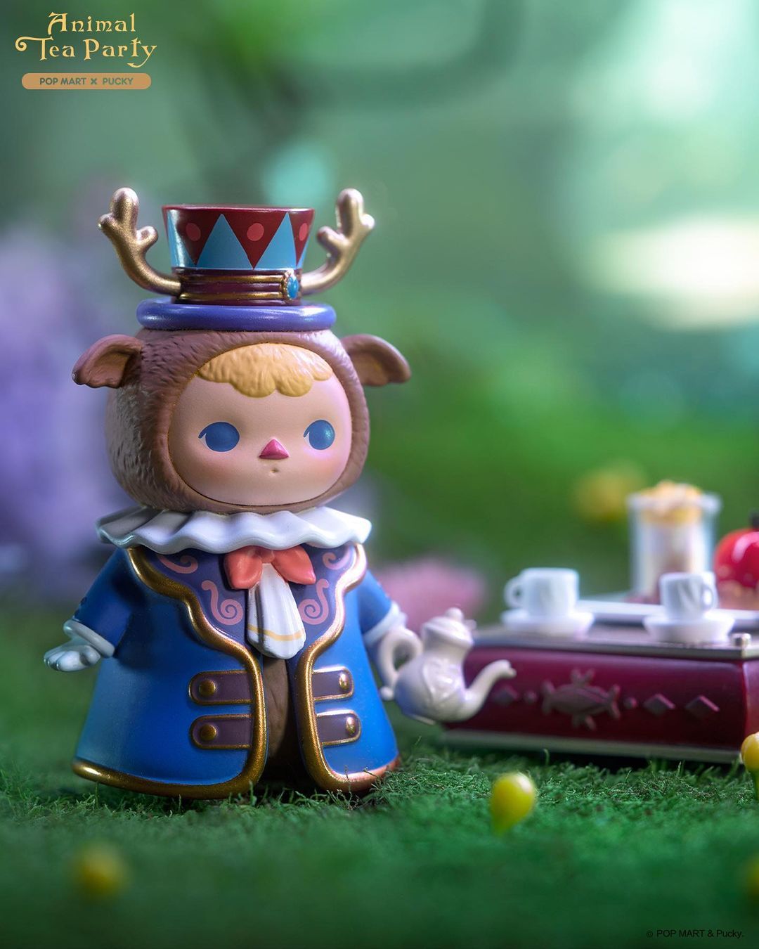 POP MART Pucky Baby Animal Tea Party Series