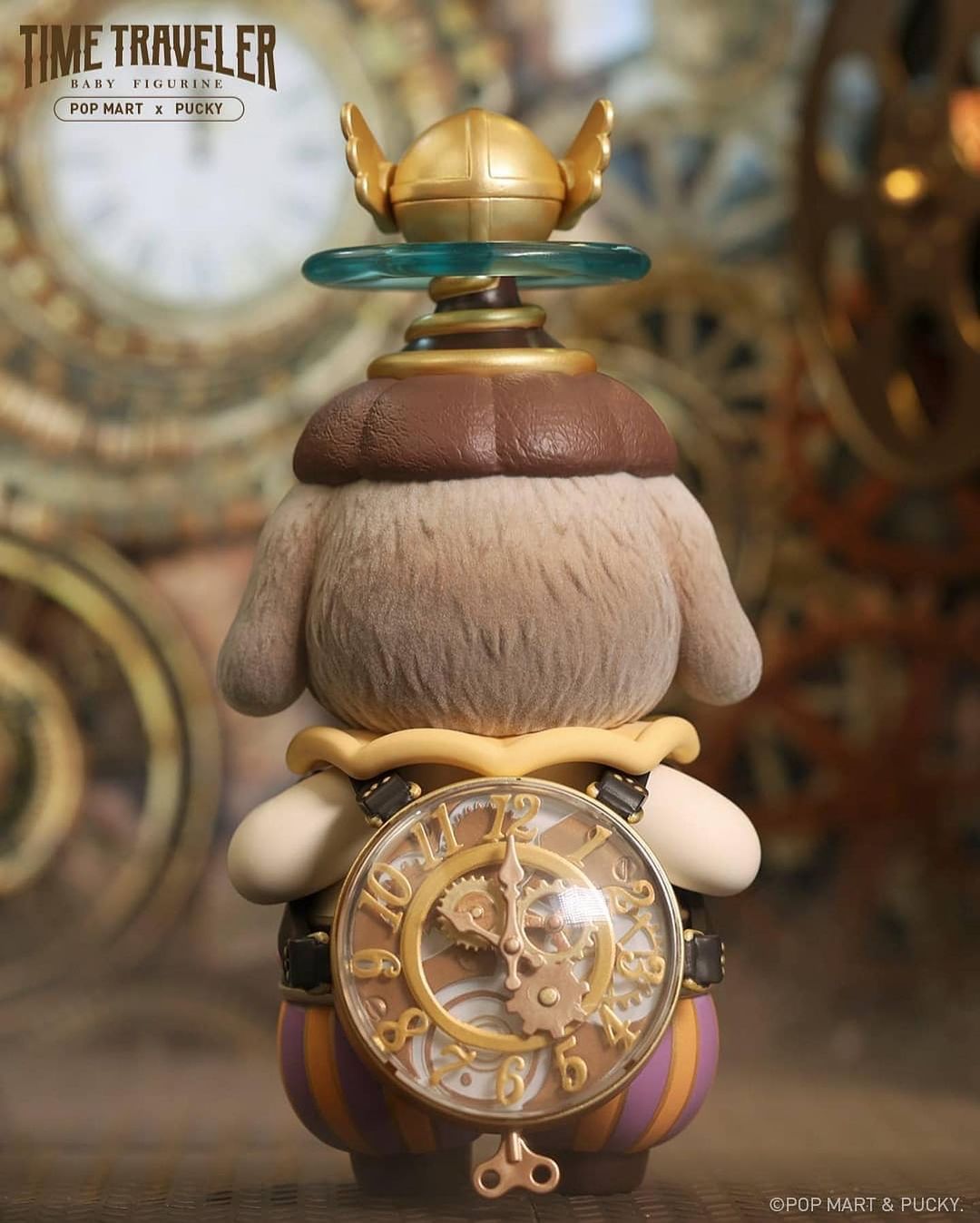 POP MART Pucky Planet Explorer-Time Traveler Baby Figurine