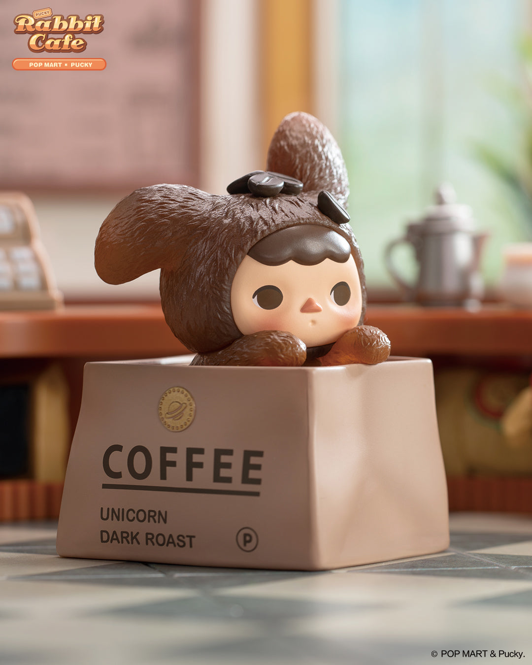 POP MART Pucky Rabbit Cafe Series