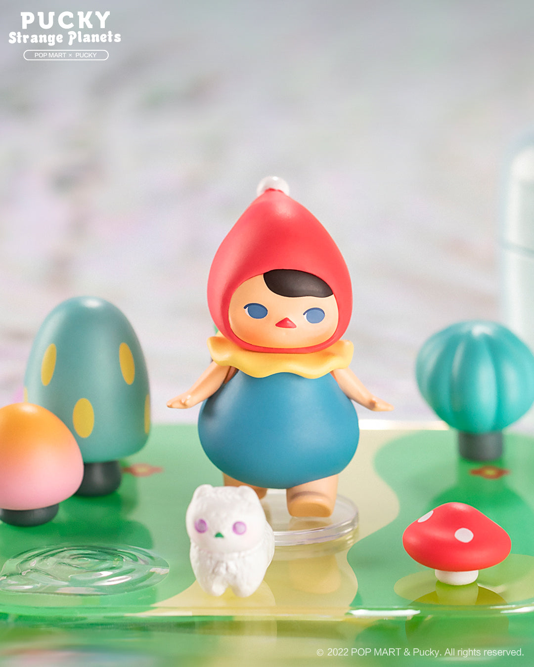 POP MART Pucky Strange Stars Series Scene Set