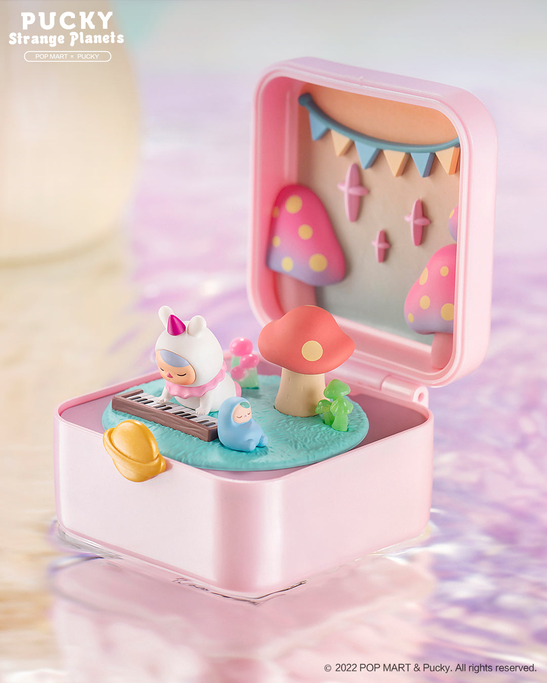 POP MART Pucky Strange Stars Series Scene Set