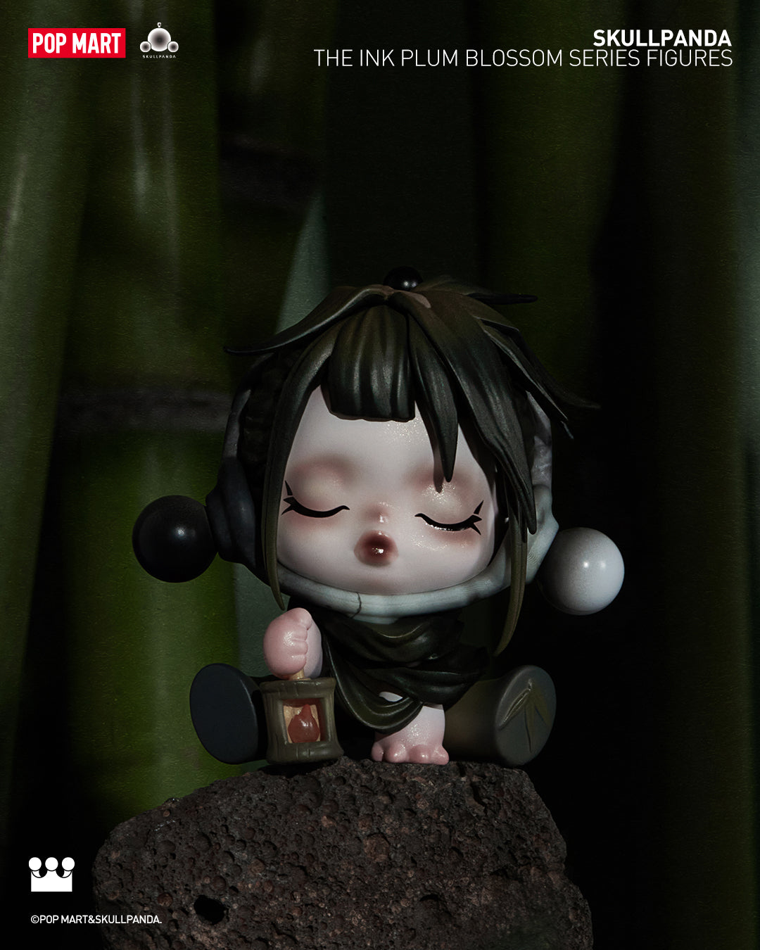 POP MART SKULLPANDA The Ink Plum Blossom Series