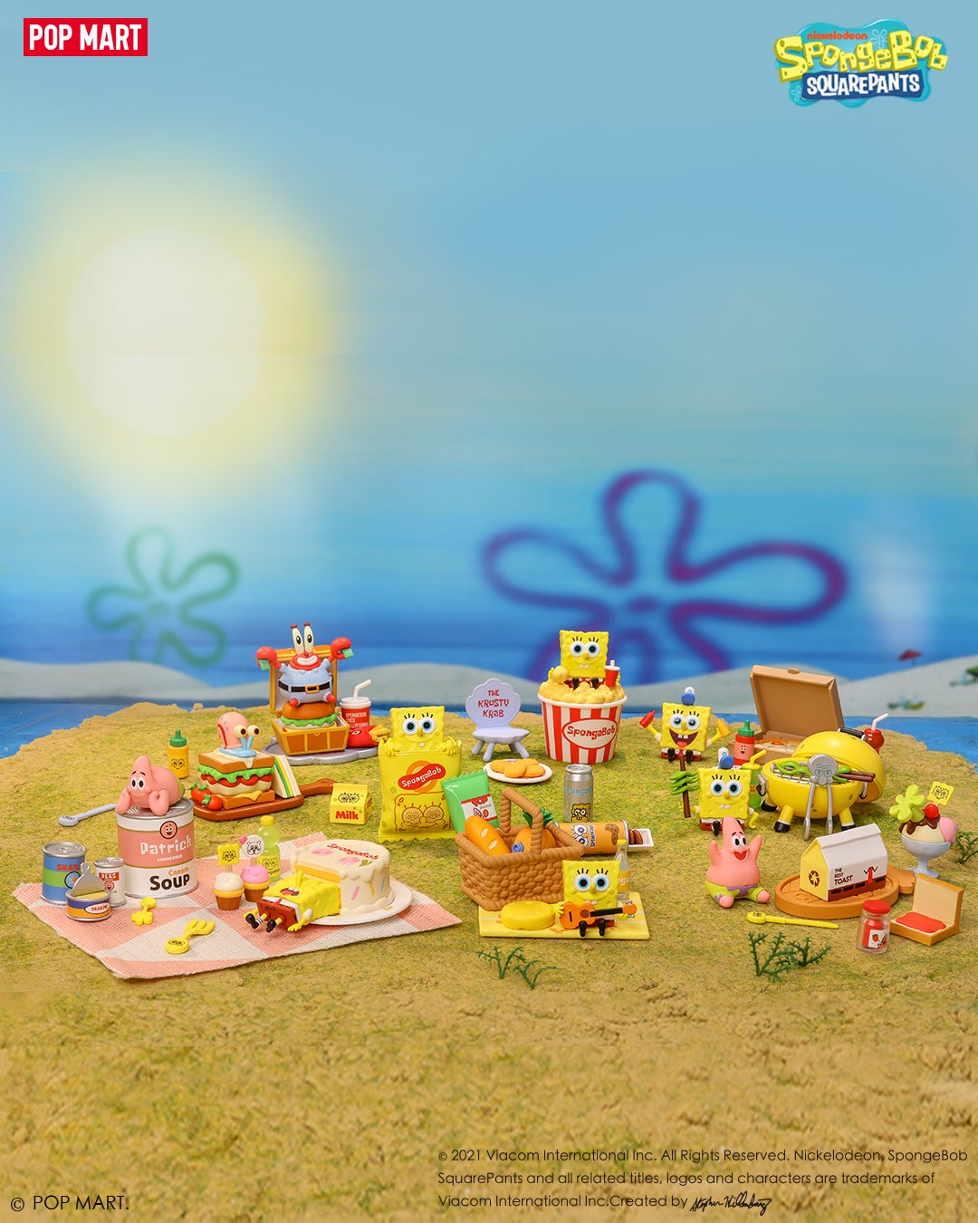 POP MART SpongeBob Picnic Party Series