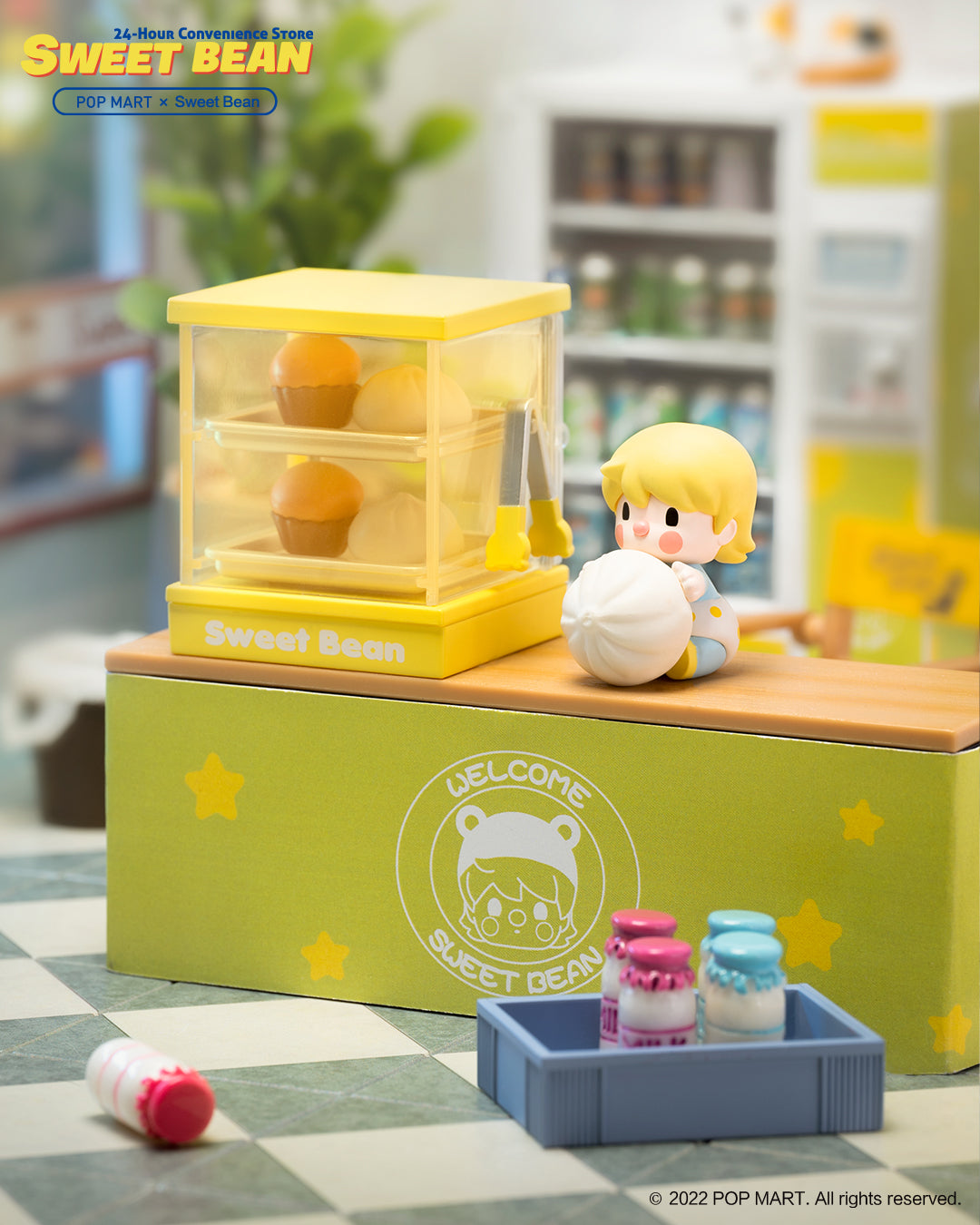 POP MART Sweet Bean 24-Hour Convenience Store Series Prop