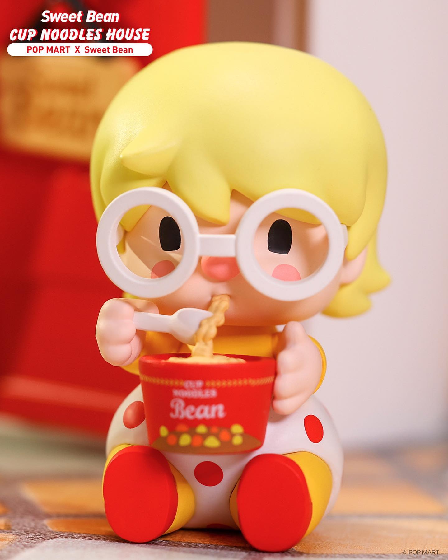 POP MART Sweet Bean Cup Noodles House