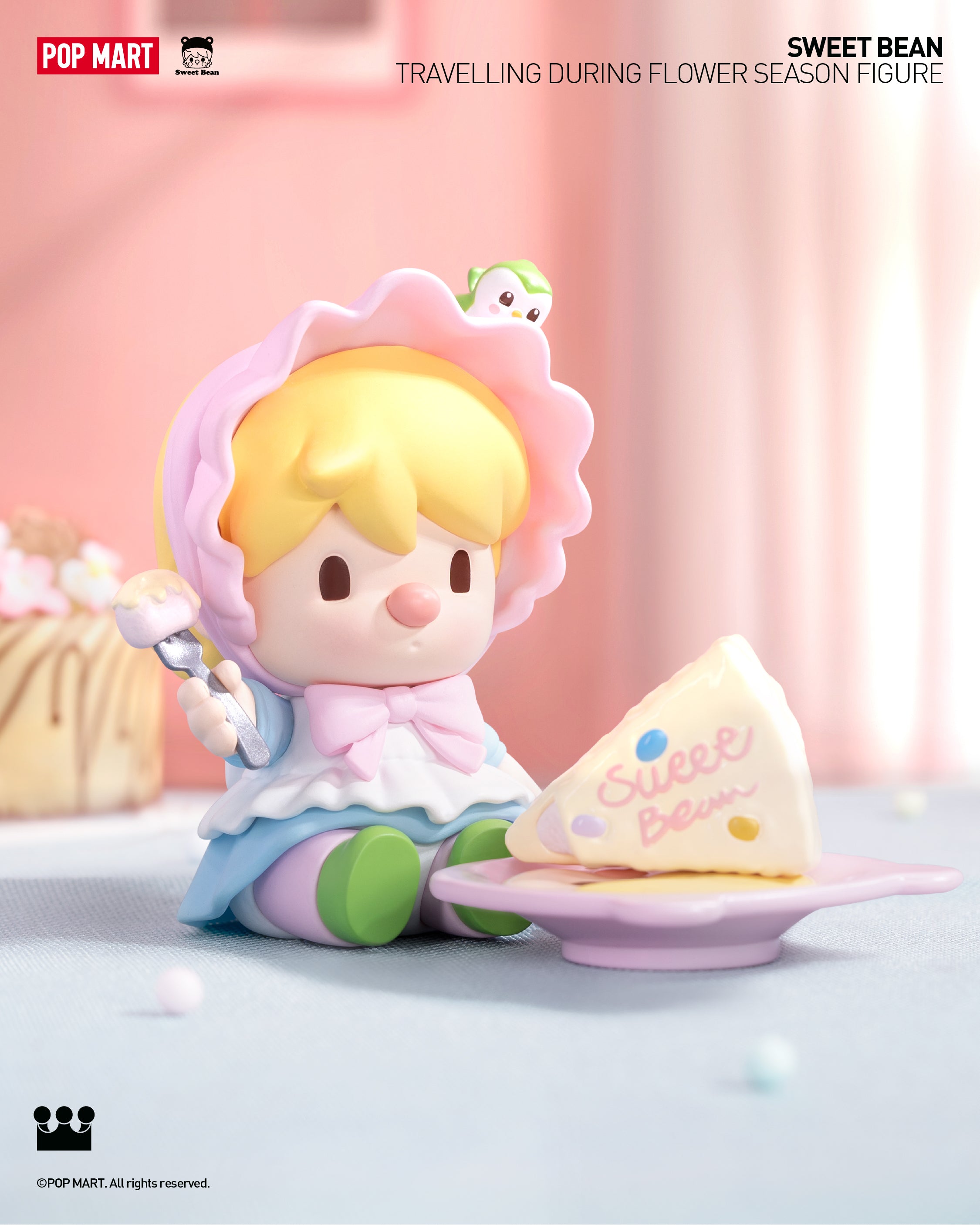 POP MART Sweet Bean Travelling During Flower Season Figure