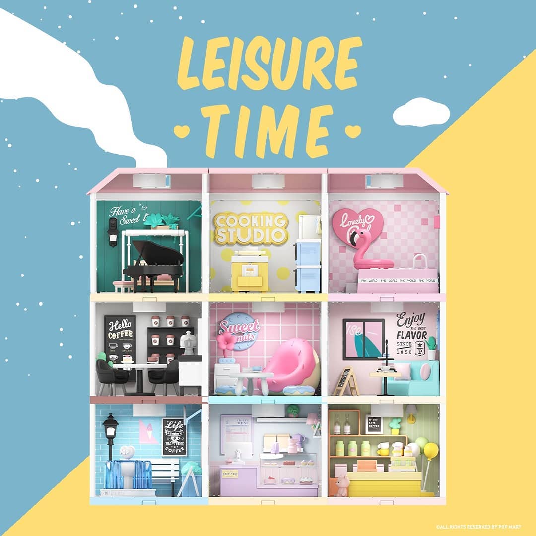 POP MART Sweet House 2: Leisure Time - Dessert House
