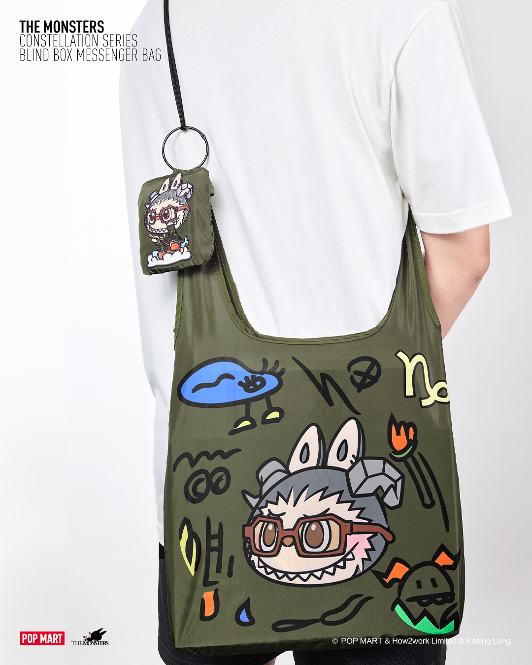 POP MART The Monsters Constellation Series - Messenger Bag Individual Blind Box