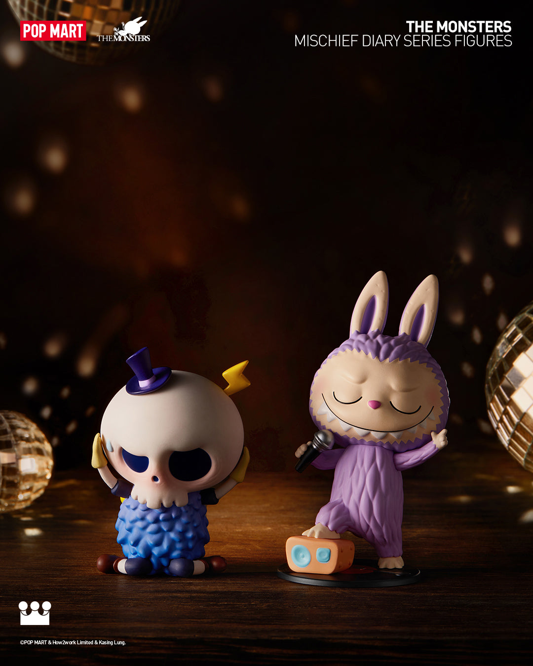 POP MART THE MONSTERS Mischief Diary Series Figures