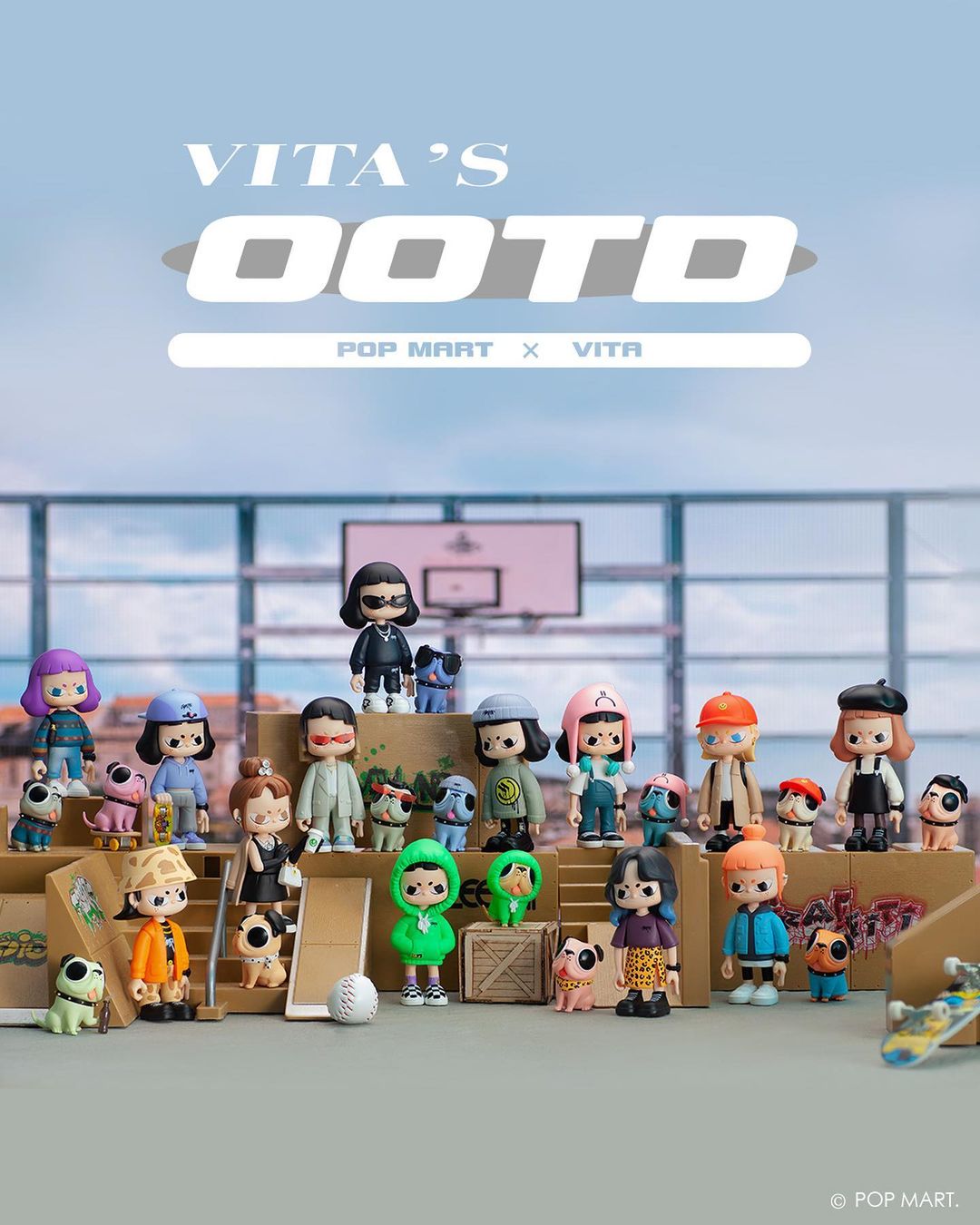 POP MART Vita Daily OOTD Wear Series