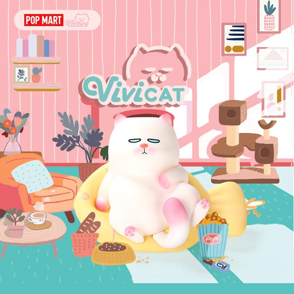 POP MART Vivicat Lazily Sitting Series