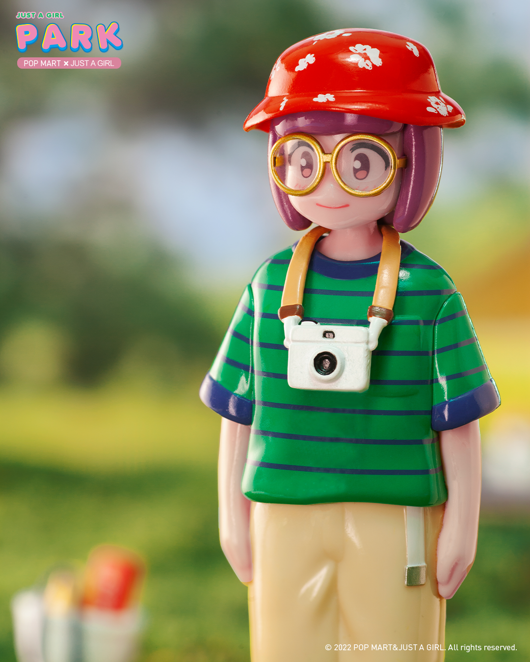 POP MART x Just A Girl: Nori Park Limited Edition 100% Figurine