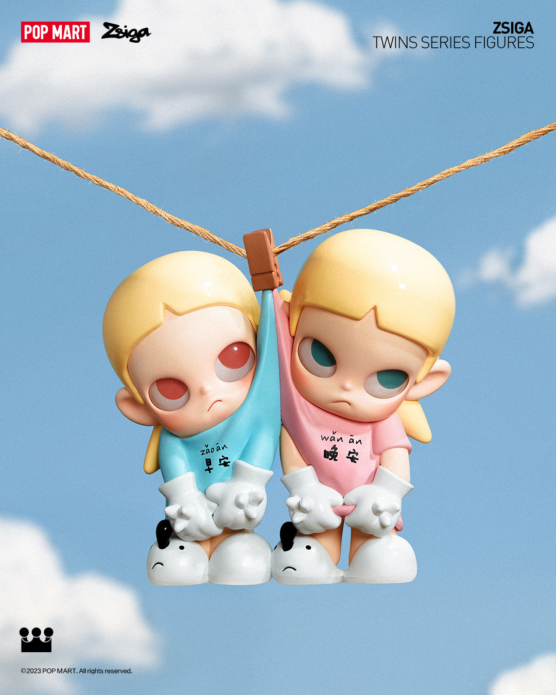 POP MART Zsiga Twins Series