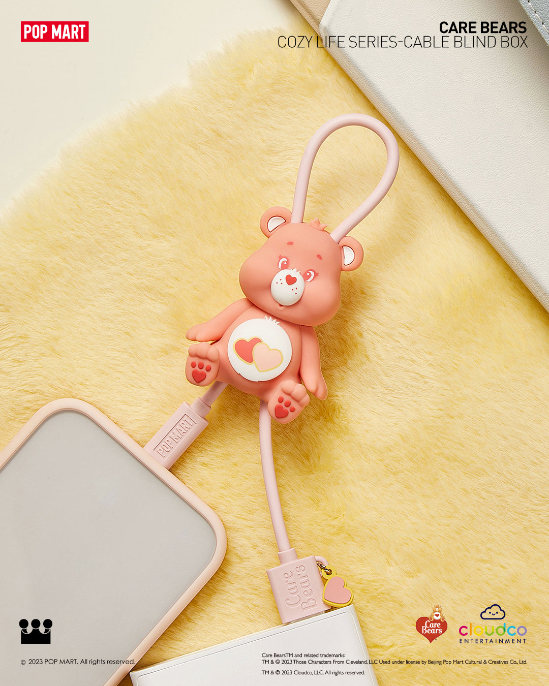 POP MART Care Bears Cozy Life Series-Cable Blind Box (Type-C)