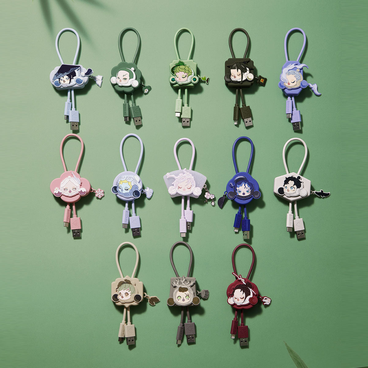 POP MART SKULLPANDA The Ink Plum Blossom Series-Cable Line Blind Box (iPhone)