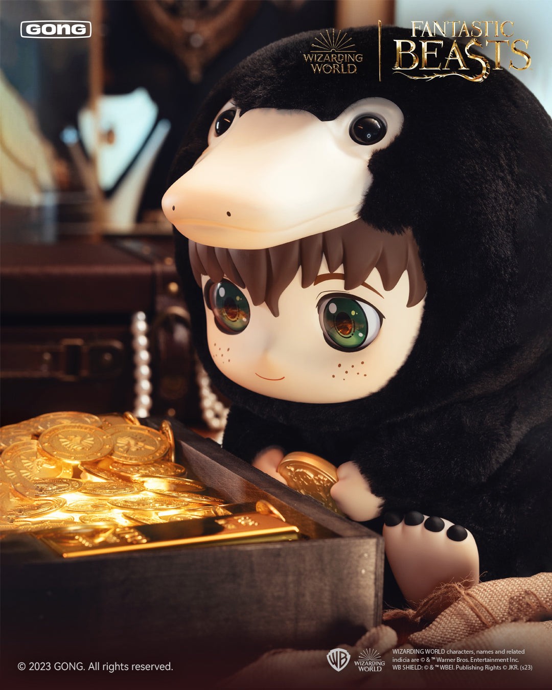 POP MART Fantastic Beasts PVC Stuffed Toy Niffler