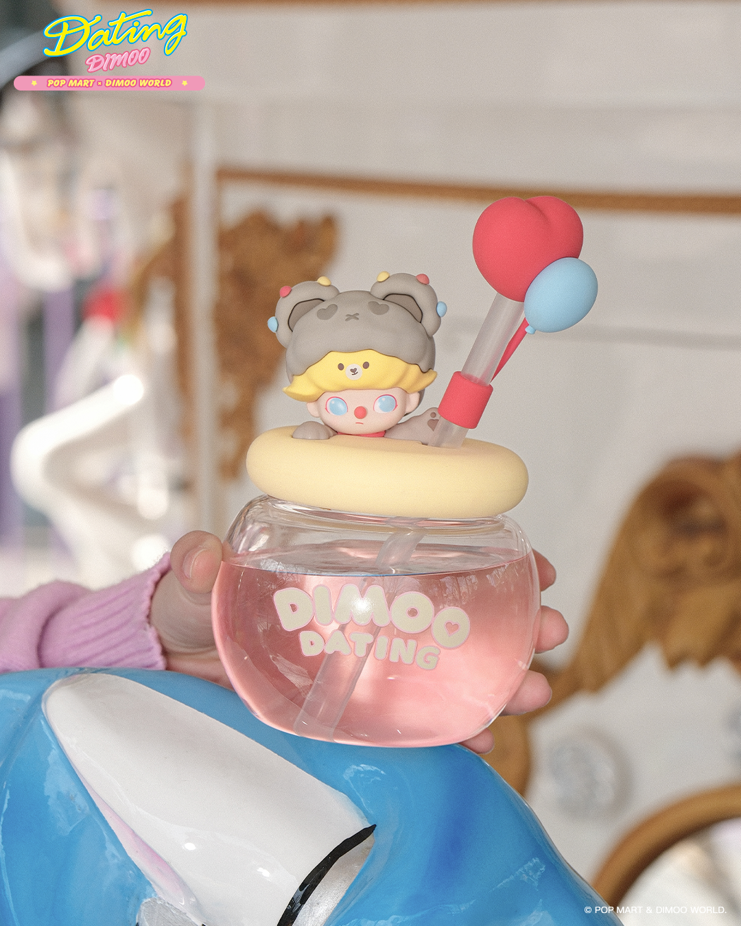 POP MART Dimoo Dating Series - Straw Cup