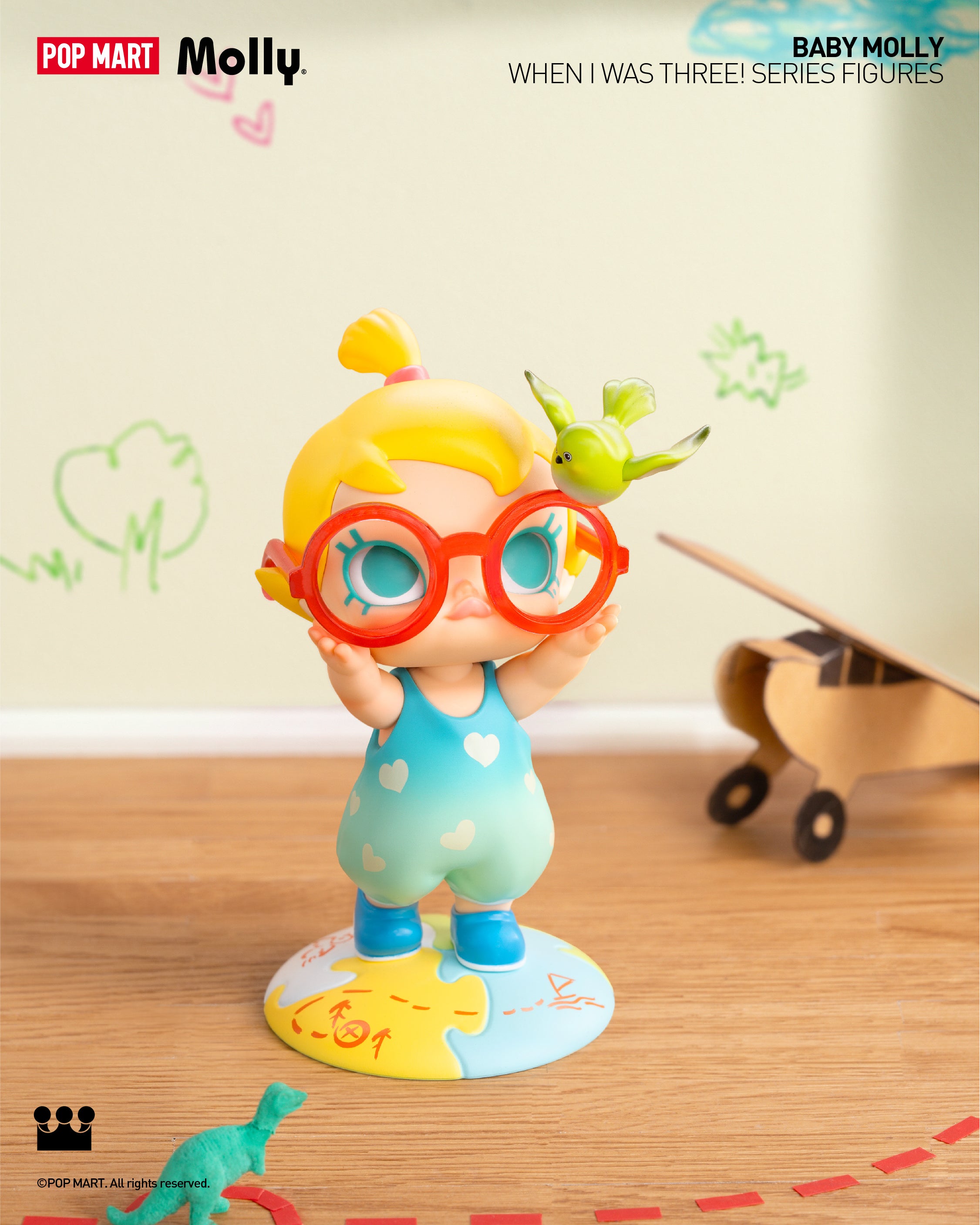 POP MART Baby Molly When I was Three! Series Figures