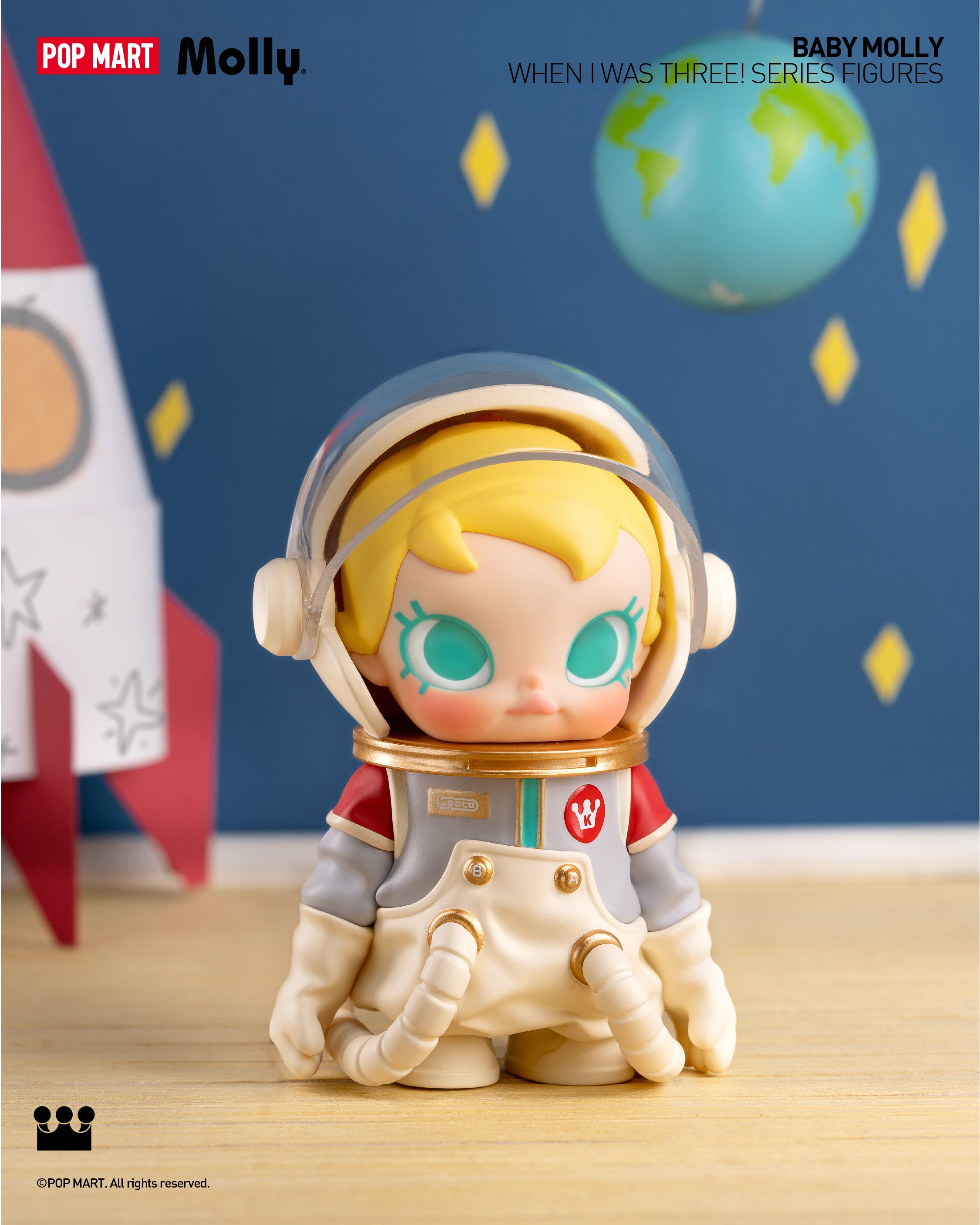 POP MART Baby Molly When I was Three! Series Figures