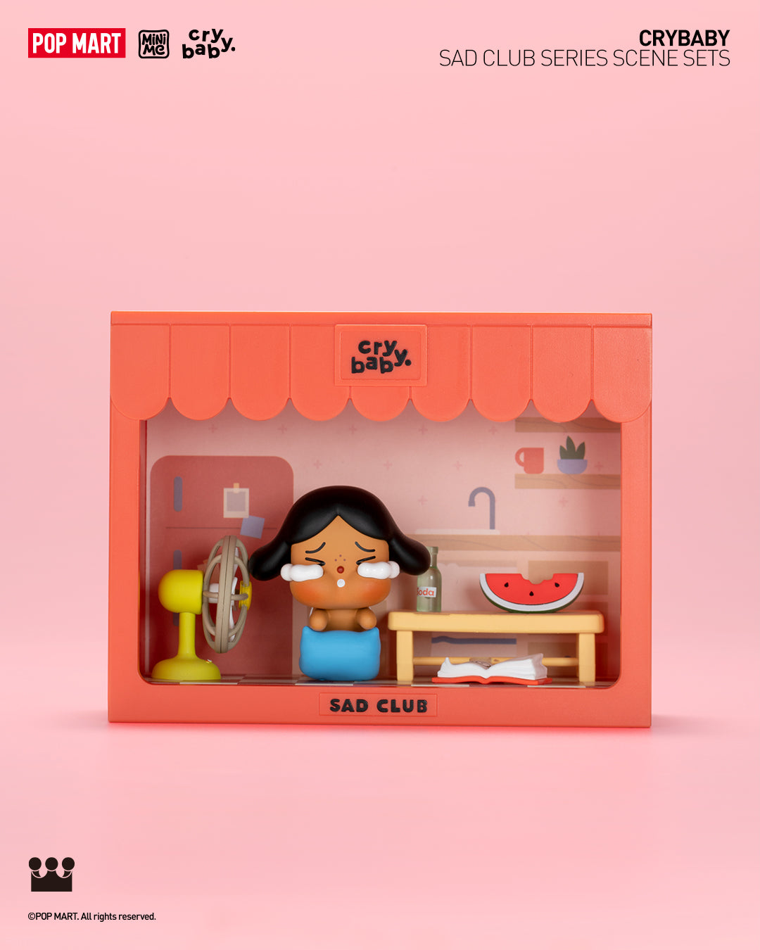 POP MART CRYBABY Sad Club Series Scene Sets