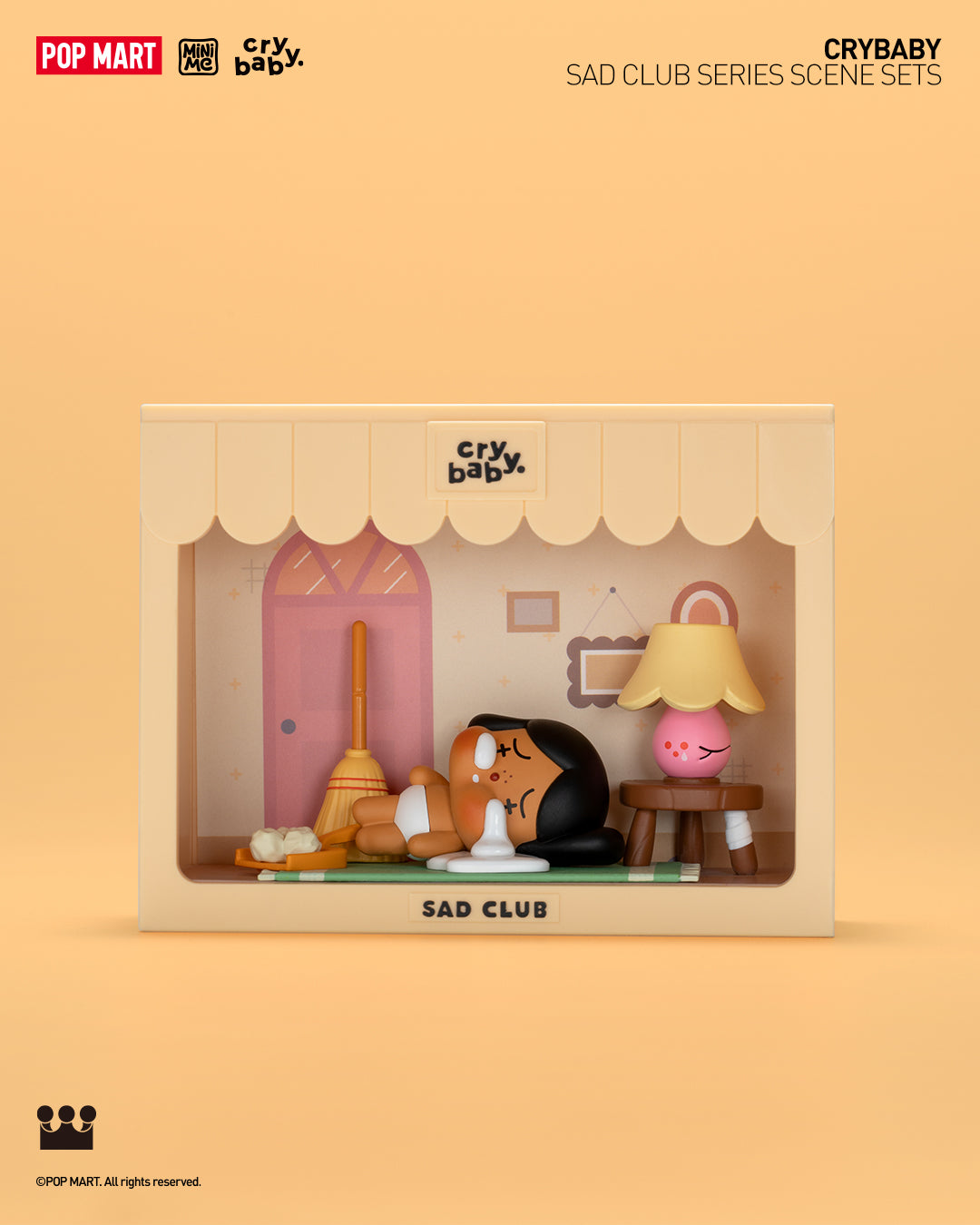 POP MART CRYBABY Sad Club Series Scene Sets