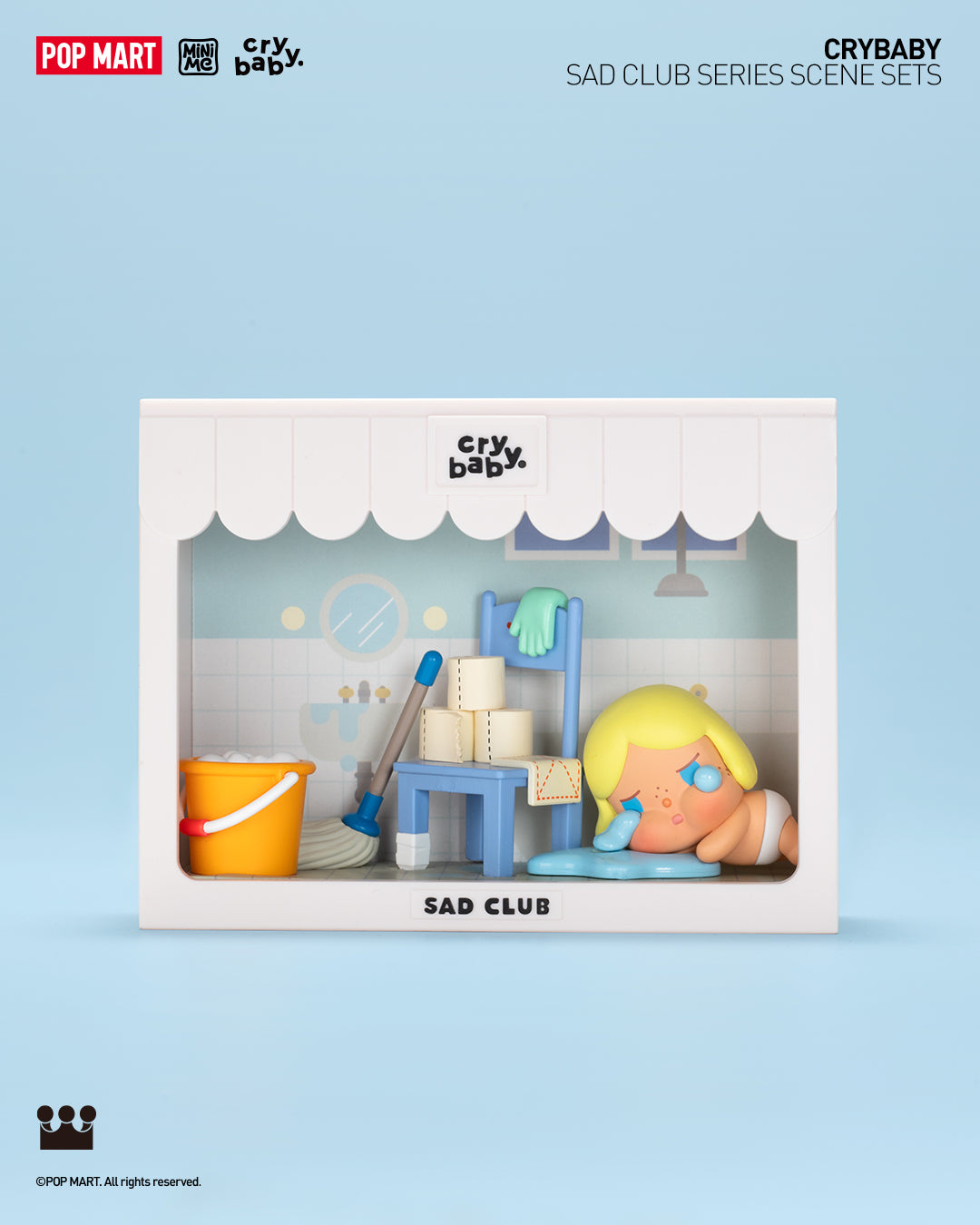 POP MART CRYBABY Sad Club Series Scene Sets
