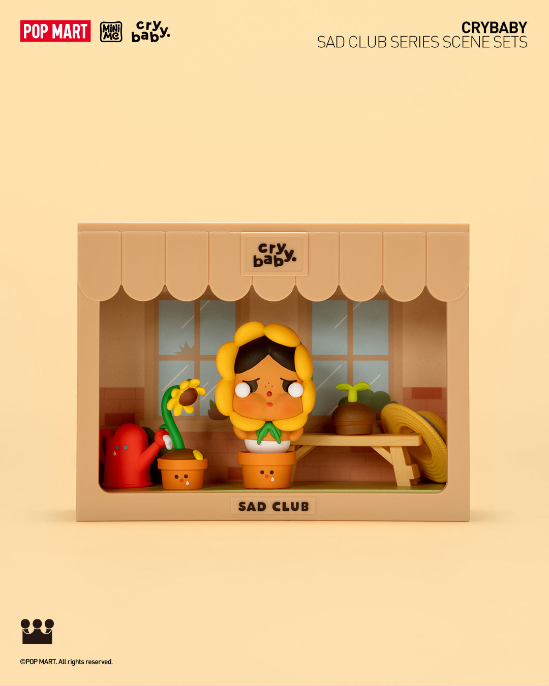 POP MART CRYBABY Sad Club Series Scene Sets