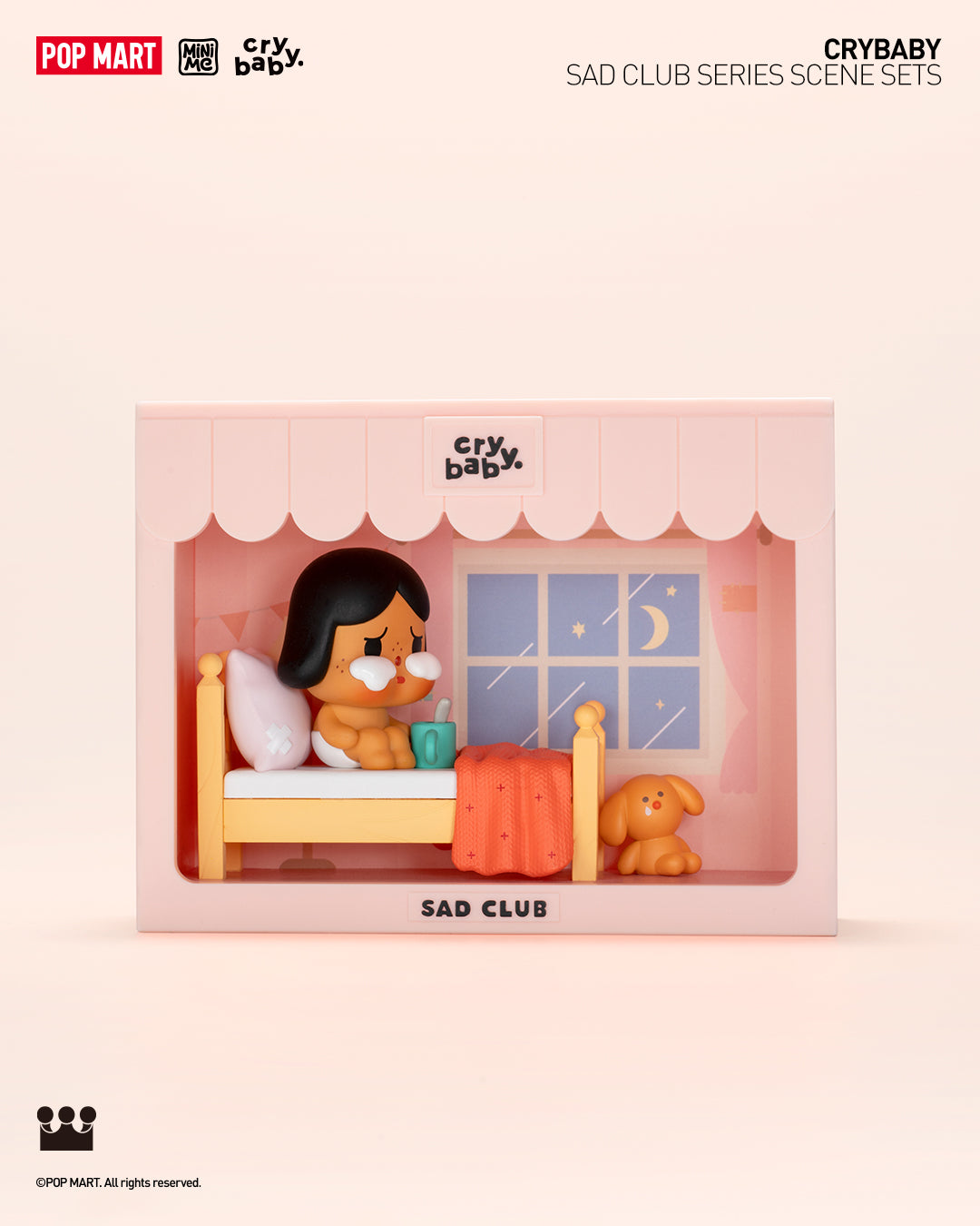 POP MART CRYBABY Sad Club Series Scene Sets