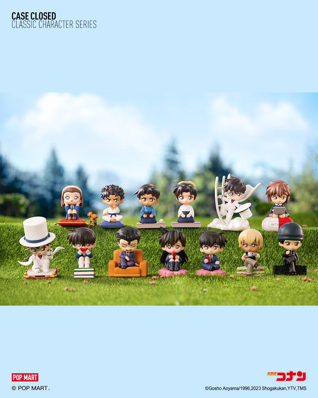 POP MART Detective Conan Classic Character Series