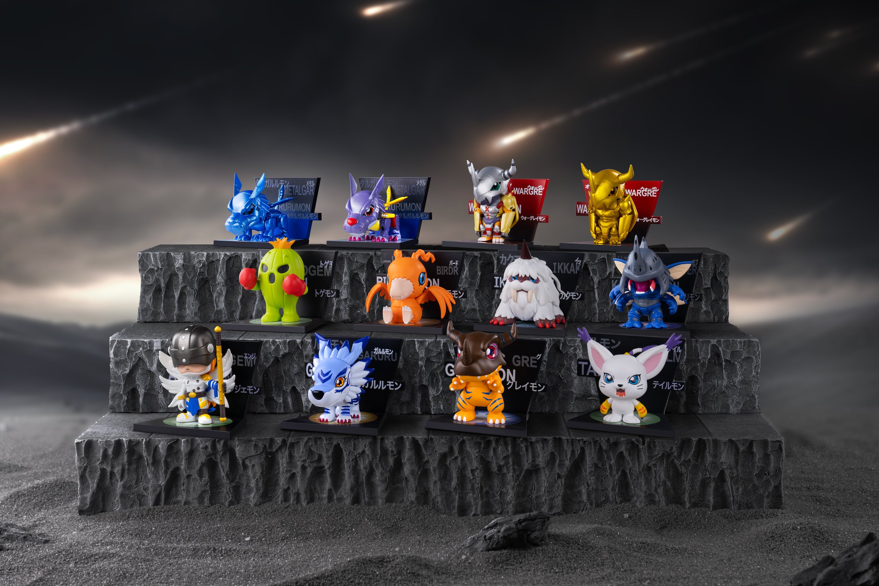 POP MART Digimon Adventure Fridge Magnet Series Figures