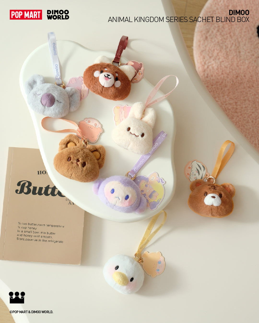 POP MART DIMOO Animal Kingdom Series-Sachet Blind Box