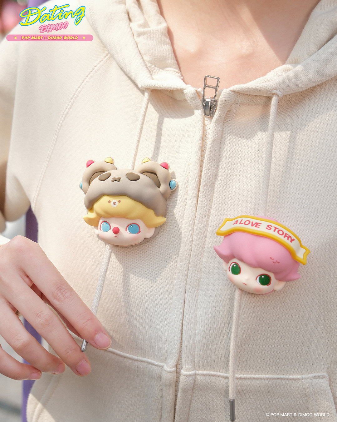 POP MART Dimoo Dating Series - Lanyard Blind Boxes