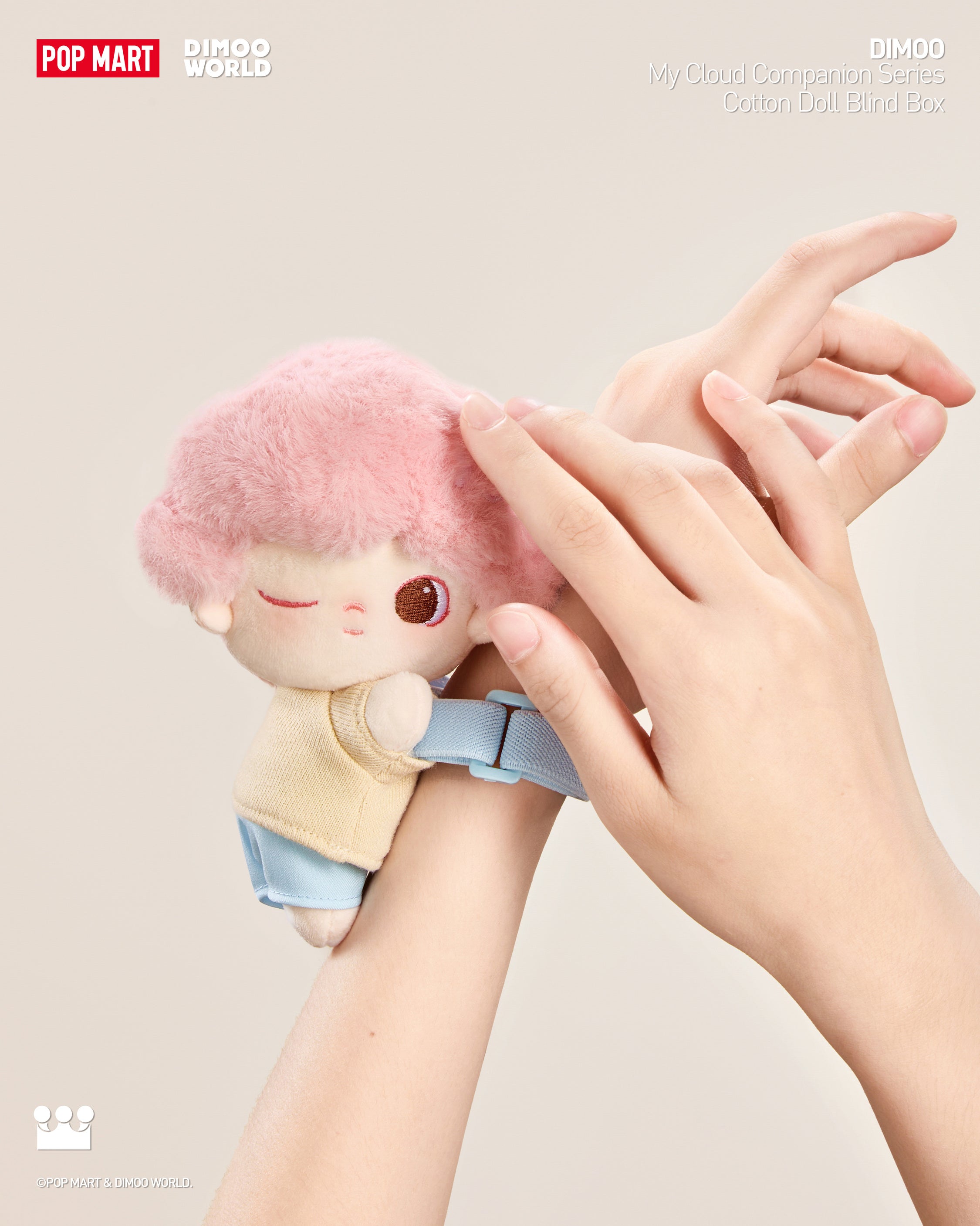 Dimoo Cloud POP MART DIMOO My Cloud Companion Series-Cotton Doll Blind Box - POP MART